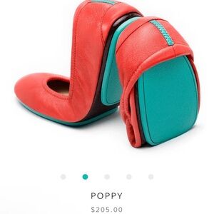 LIKE NEW! Limited Edition Tieks by Gavrieli in Poppy - Size Women's 9